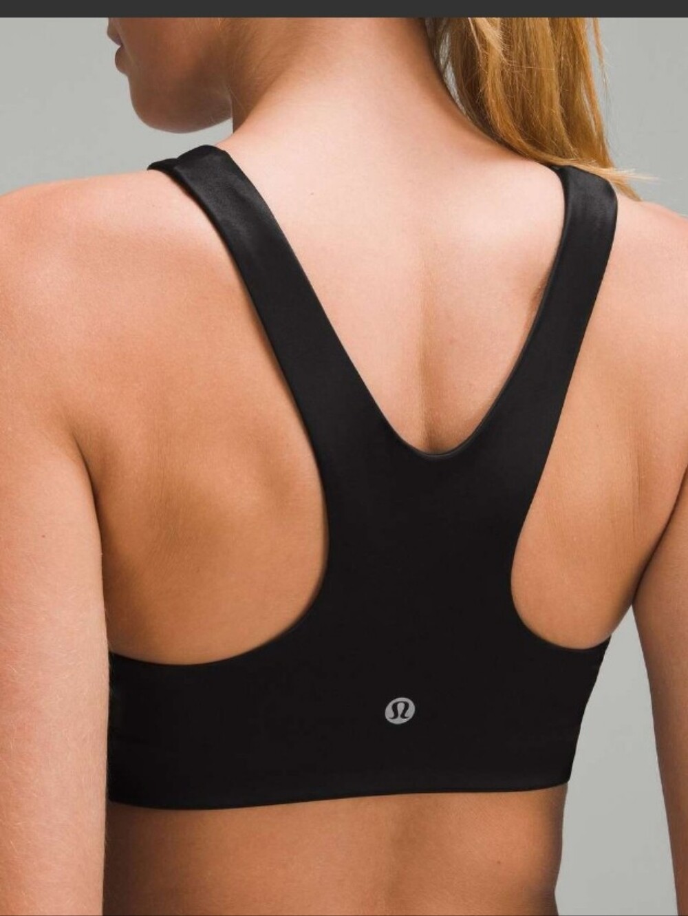 Lululemon Shine Racerback Train Bra Medium Support A/B Cup Black 4